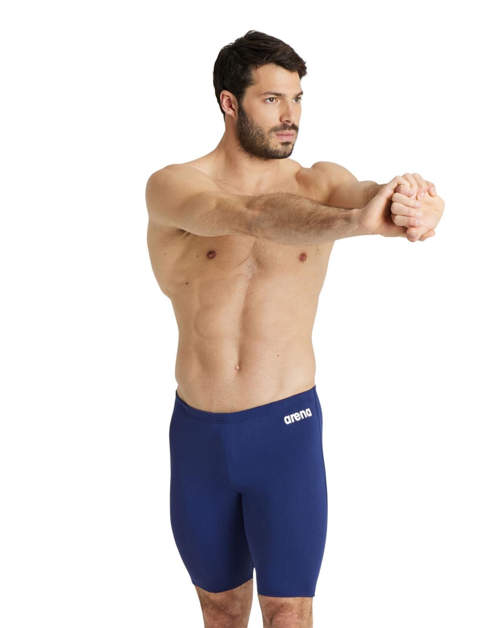 ARENA Arena Team Solid Swim Jammer - Navy/White