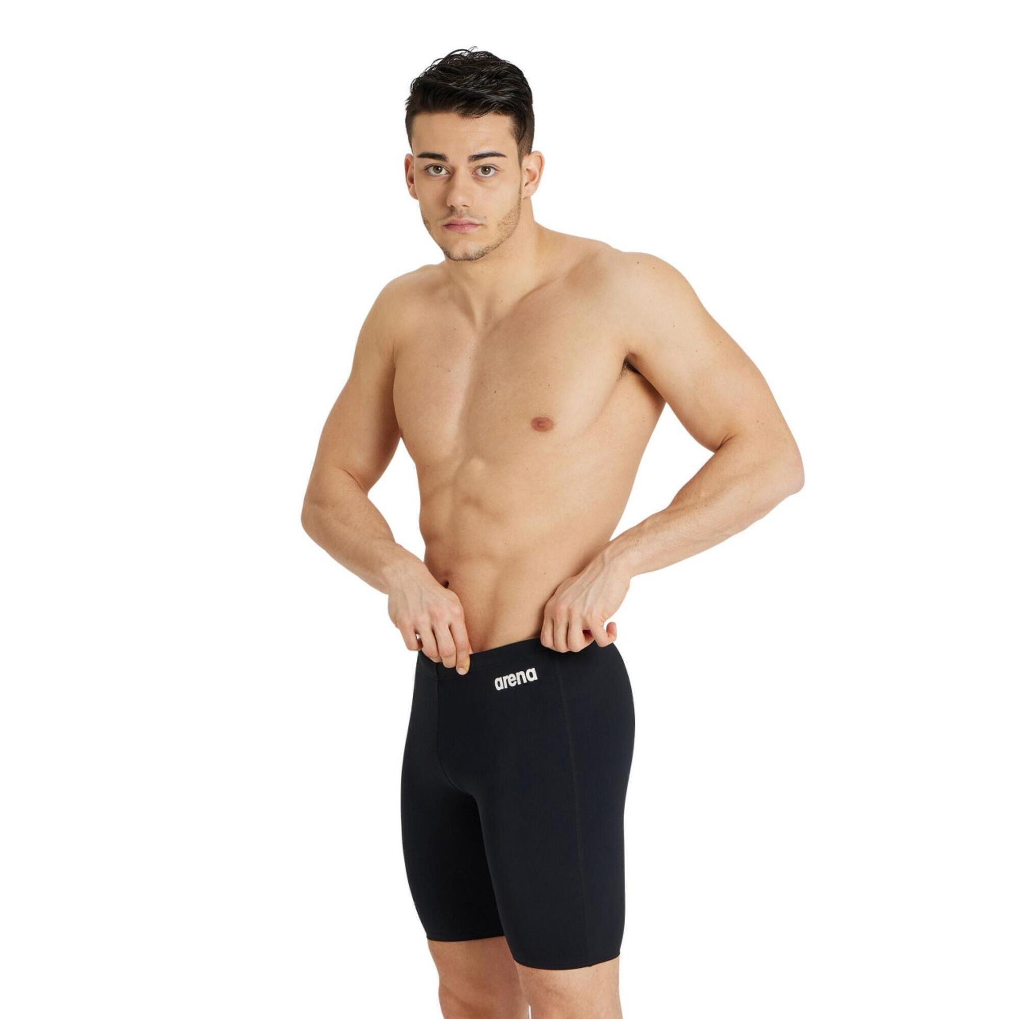 ARENA Arena Team Solid Swim Jammer - Black/White