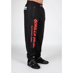 Pantalón Chándal Fitness Largo Poliéster Mujer GORILLA WEAR Pasedena Negro