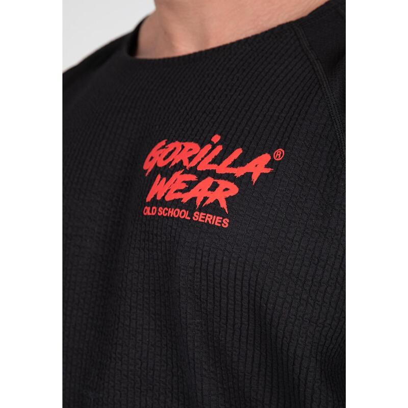 Augustine Old School Workout Top Black/Red