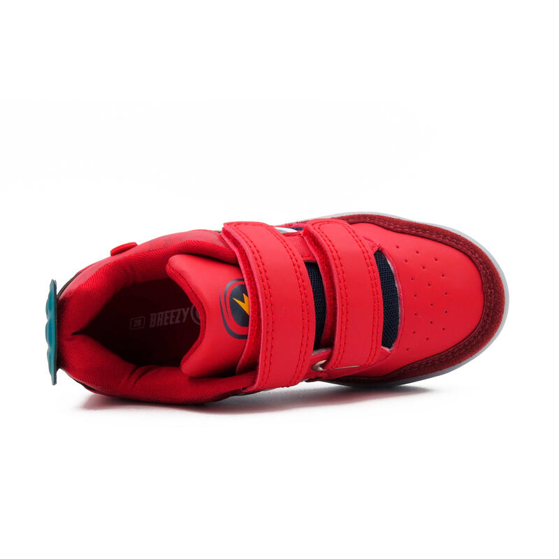 Zapatillas con Ruedas Led Unisex Breezy Roller 2196091 rojo azul