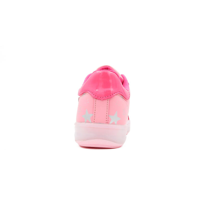 Chaussures à LED BREEZY LIGHT 2196100 les filles rose/clair