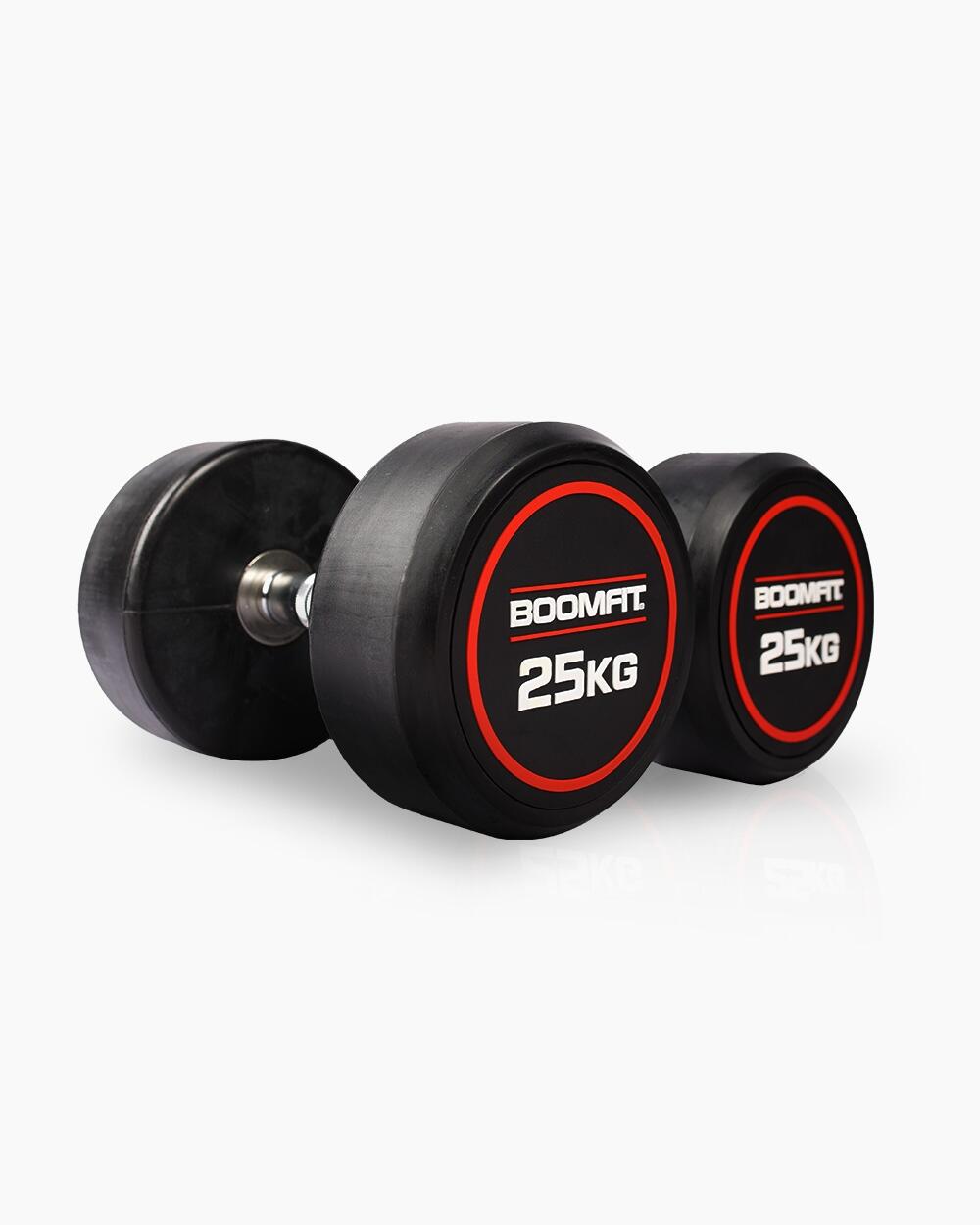 Haltères Ronds de musculation 25Kg (Paire) - BOOMFIT 2/4