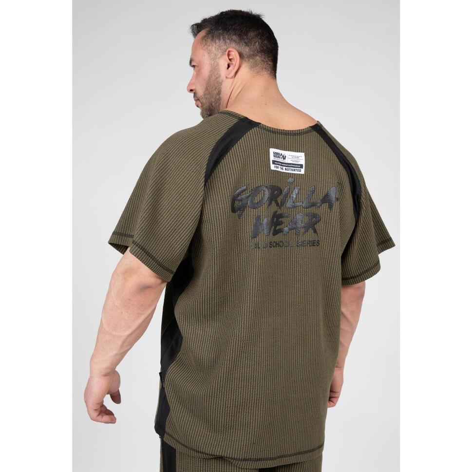 Koszulka fitness męska Gorilla Wear Augustine Old School Work Out Top
