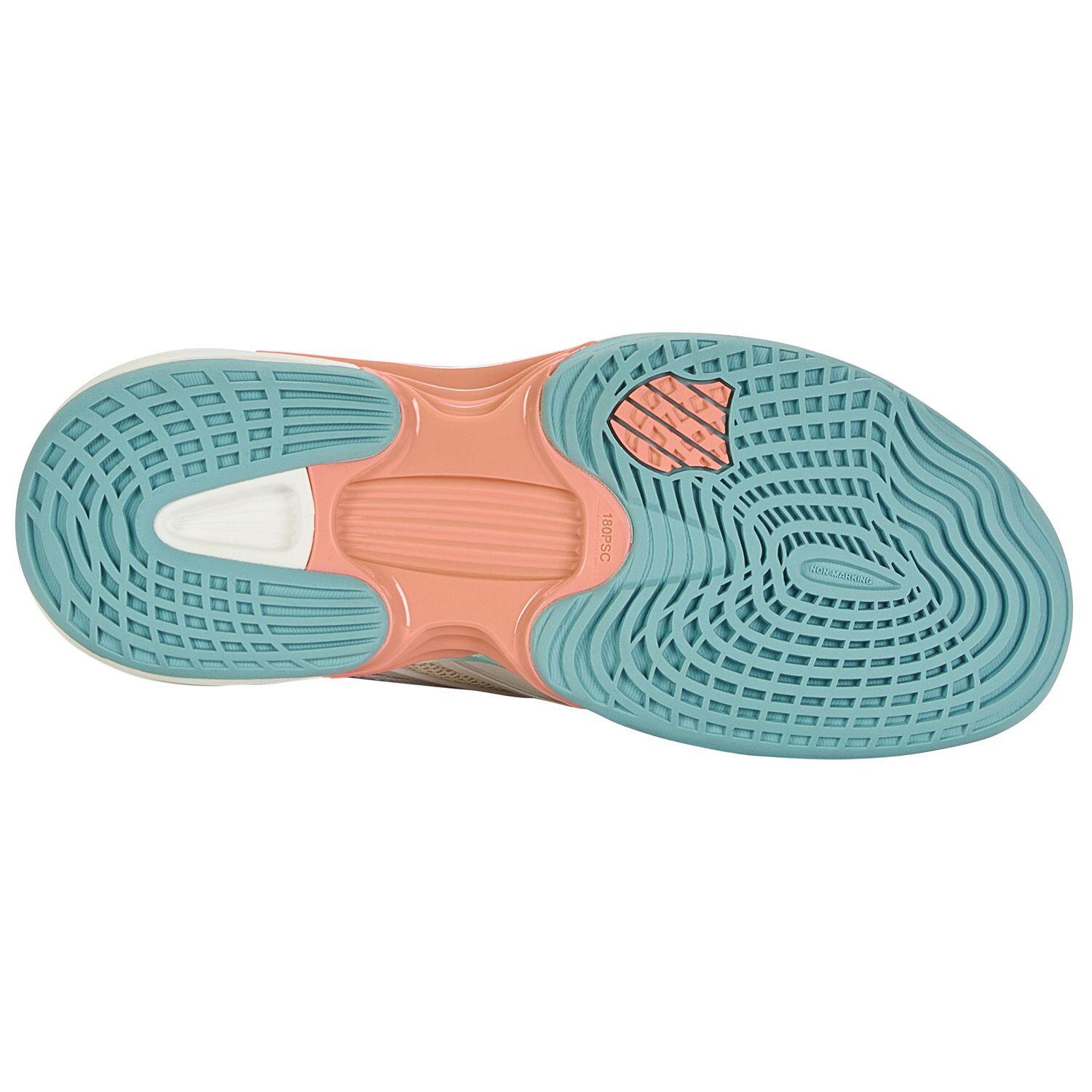 Zapatillas de tenis y padel mujer K-Swiss SPEED TRAC blanco 2/6