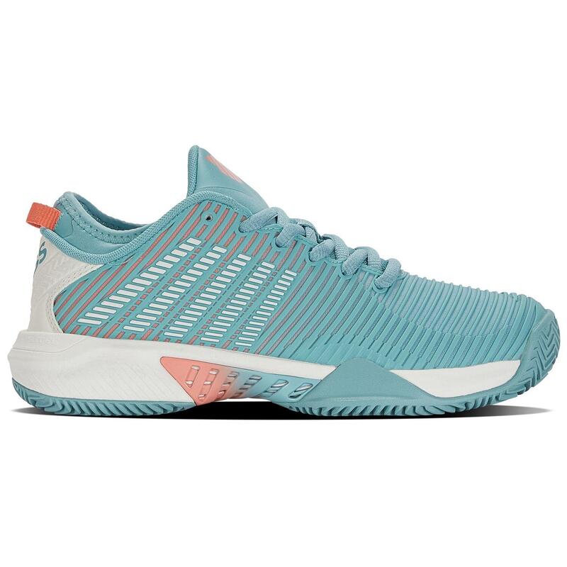 Zapatillas de tenis y padel mujer K-Swiss HYPERCOURT SUPREME HB azul celeste