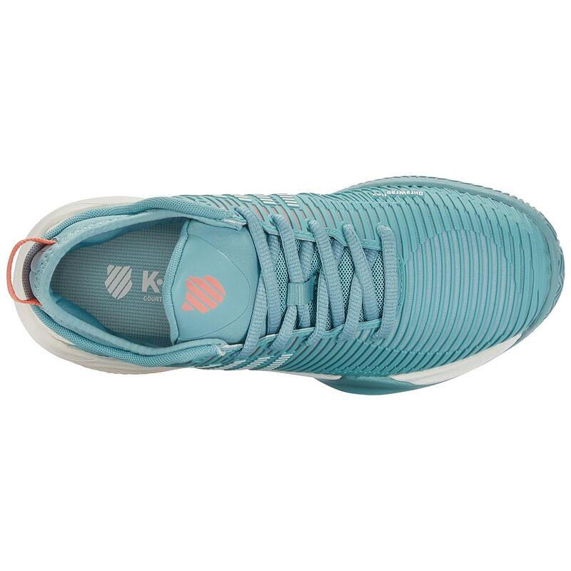 Zapatillas de tenis y padel mujer K-Swiss HYPERCOURT SUPREME HB azul celeste