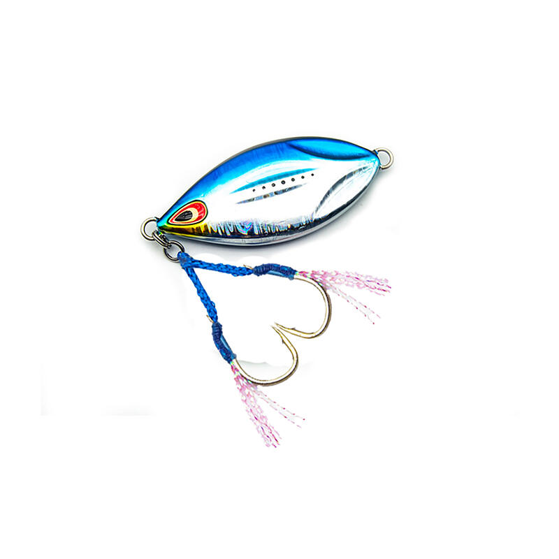 Jig spinning jigging rockfishing slow drop 35 g azul plata #5