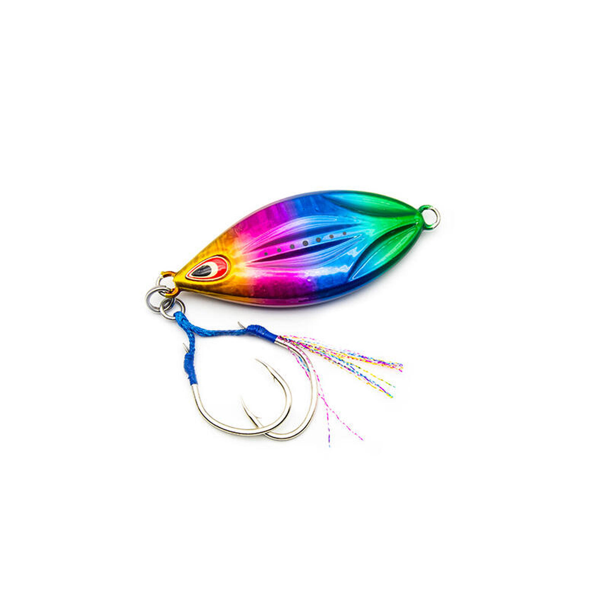 Jig spinning jigging rockfishing slow drop 50 g rainbow #3