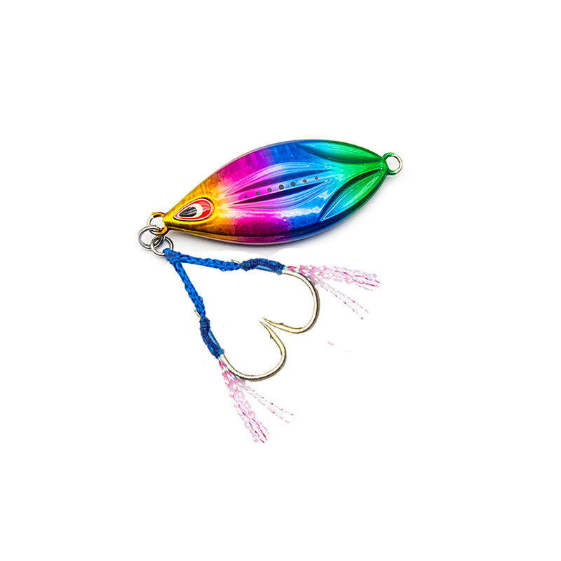 Jig spinning jigging rockfishing slow drop 35 g rainbow #3