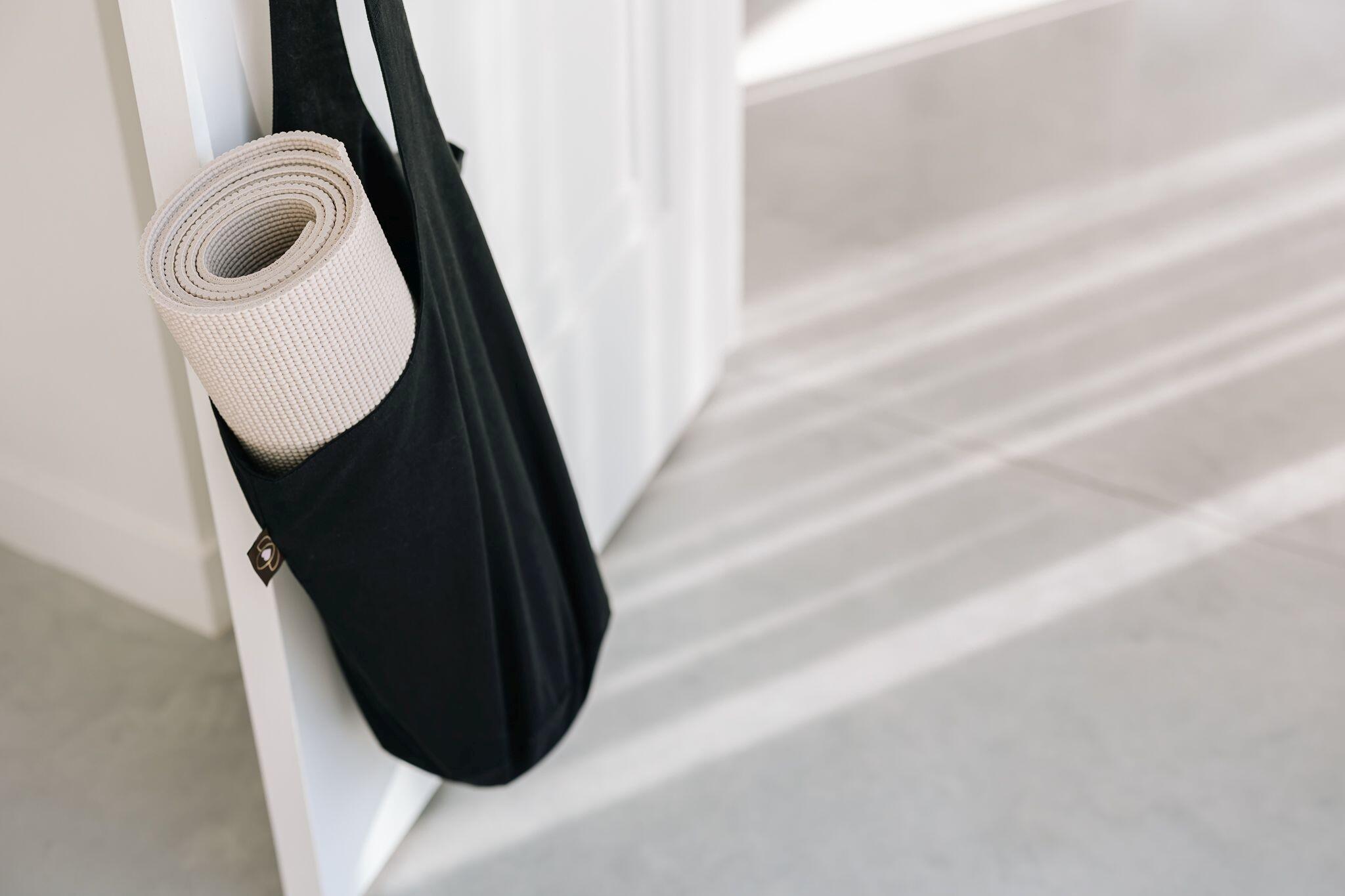 Lotus Meditatiekussen tas zwart 2/5