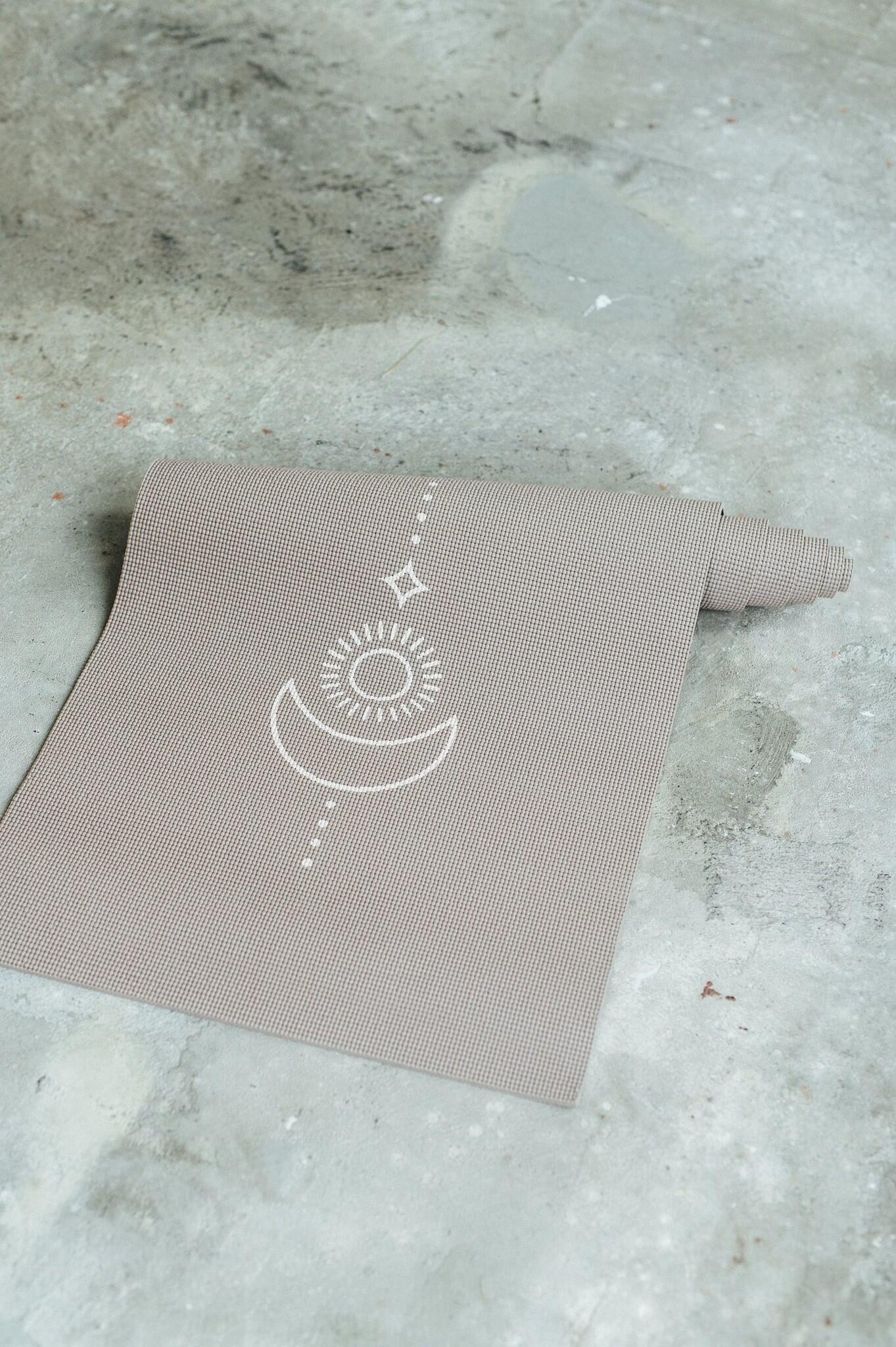 Lotus Yogamat sticky extra dik balance taupe 4/5