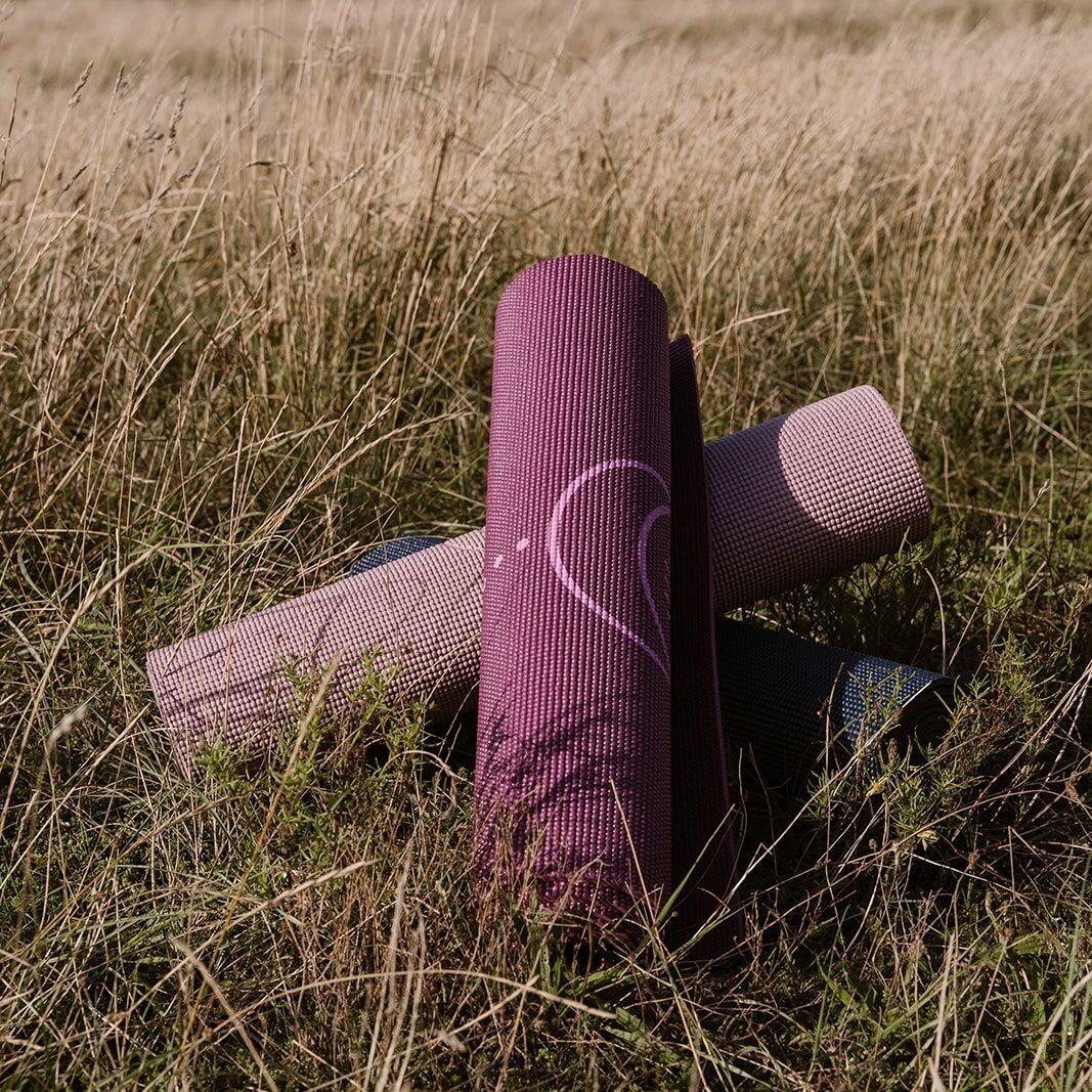 Lotus Yogamat sticky extra dik balance donkerpaars 5/5