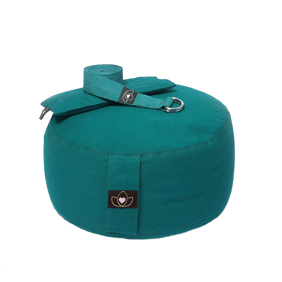 Lotus Yoga riem extra lang donkergroen 4/5