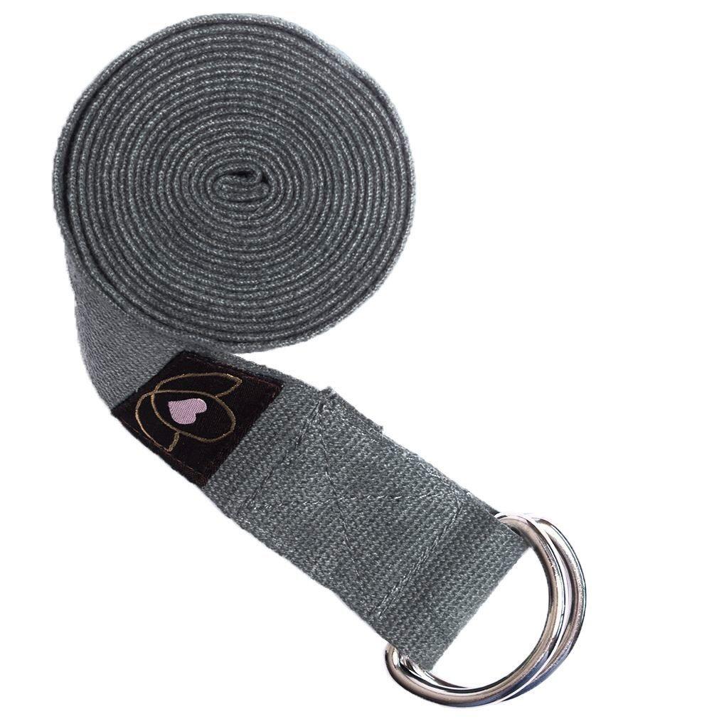 Lotus Yoga riem extra lang antraciet 3/5