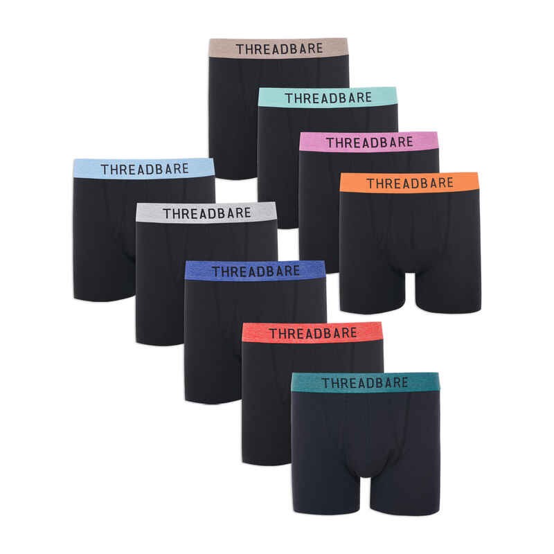 Trunks Herren Underwear A-Front Trunks Fit Weller 9PK THREADBARE