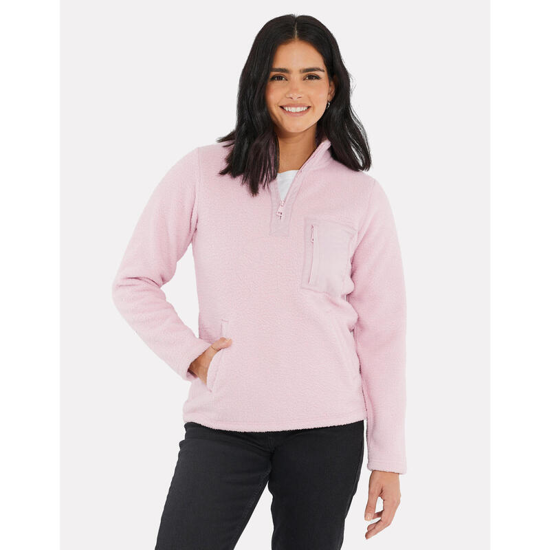 Fleecepullover Damen THREADBARE