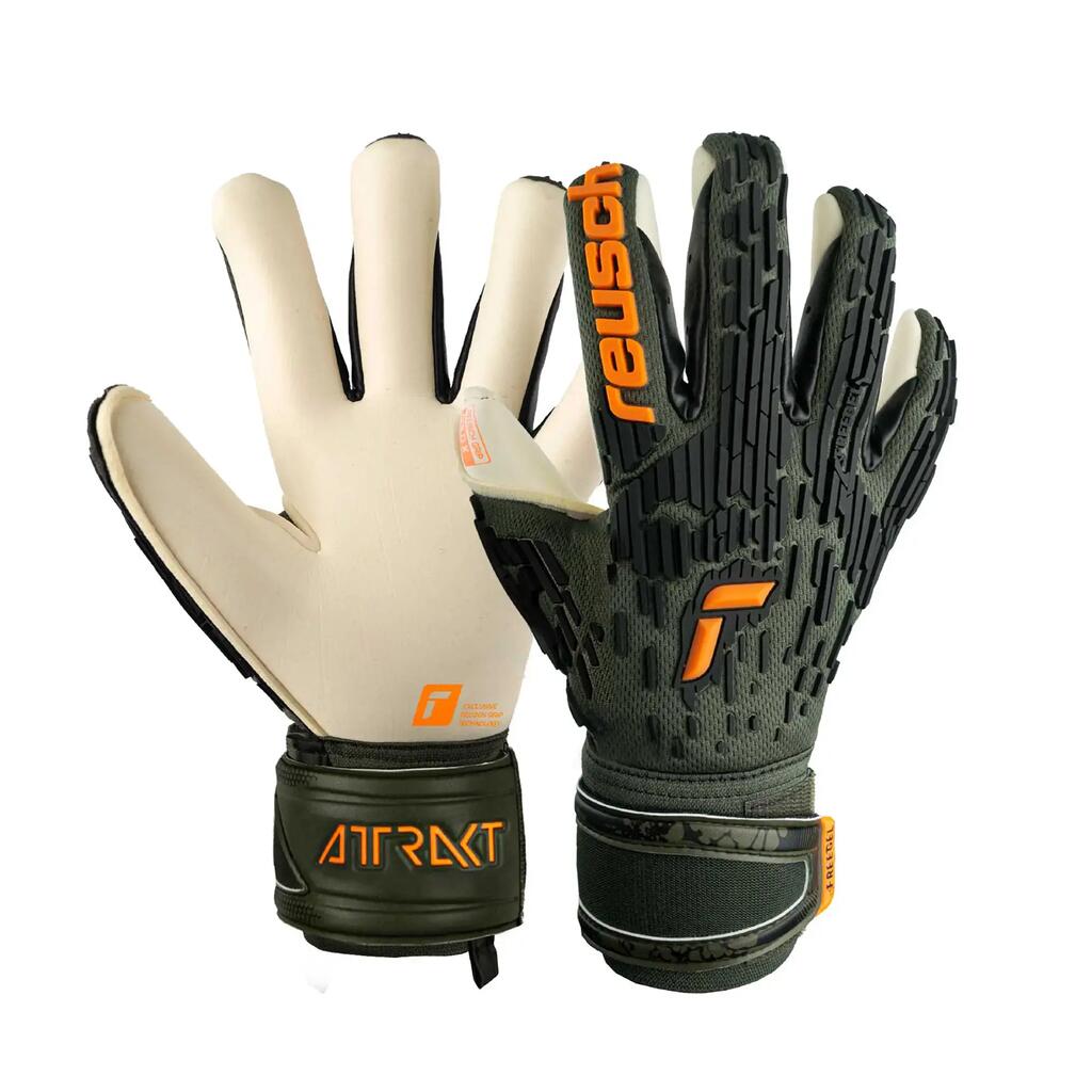Goalkeeper gloves Reusch Attrakt Freegel Gold X