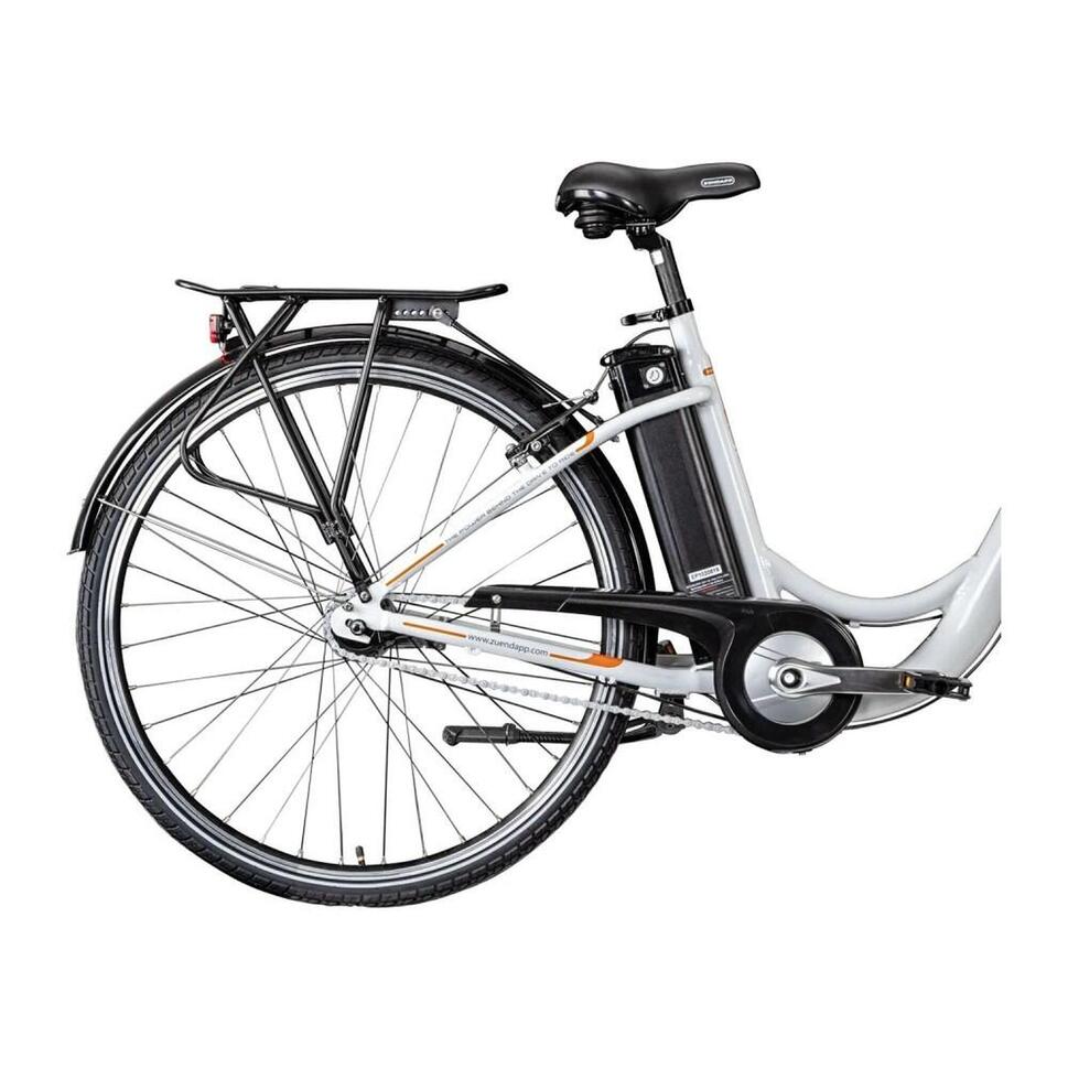 Rower elektryczny miejski Zundapp biały rama 19 cali ZUNDAPP Decathlon