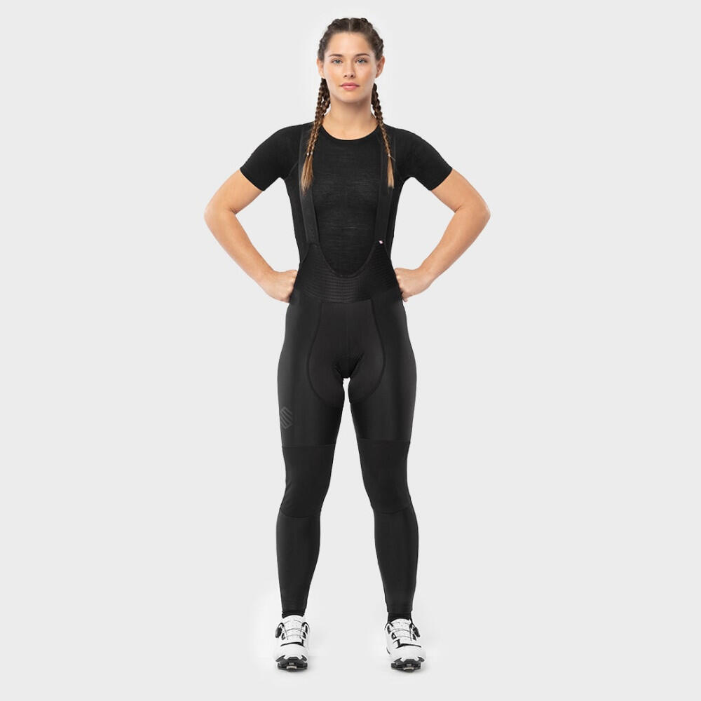 Pantaloncini da ciclismo da donna SRX Pro Premier Nero