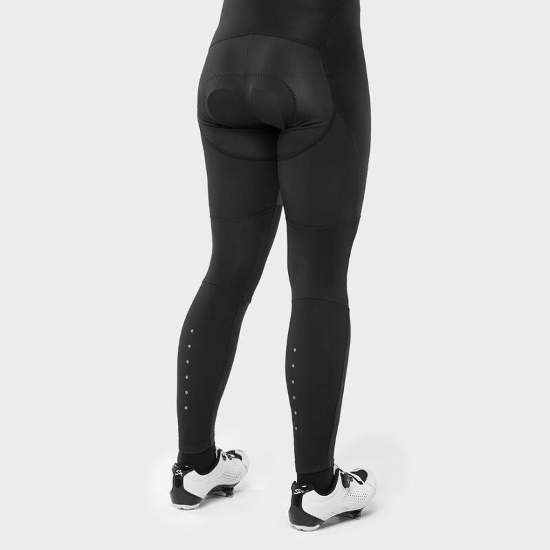 Culote largo ciclismo mujer SRX Pro Premier SIROKO Negro