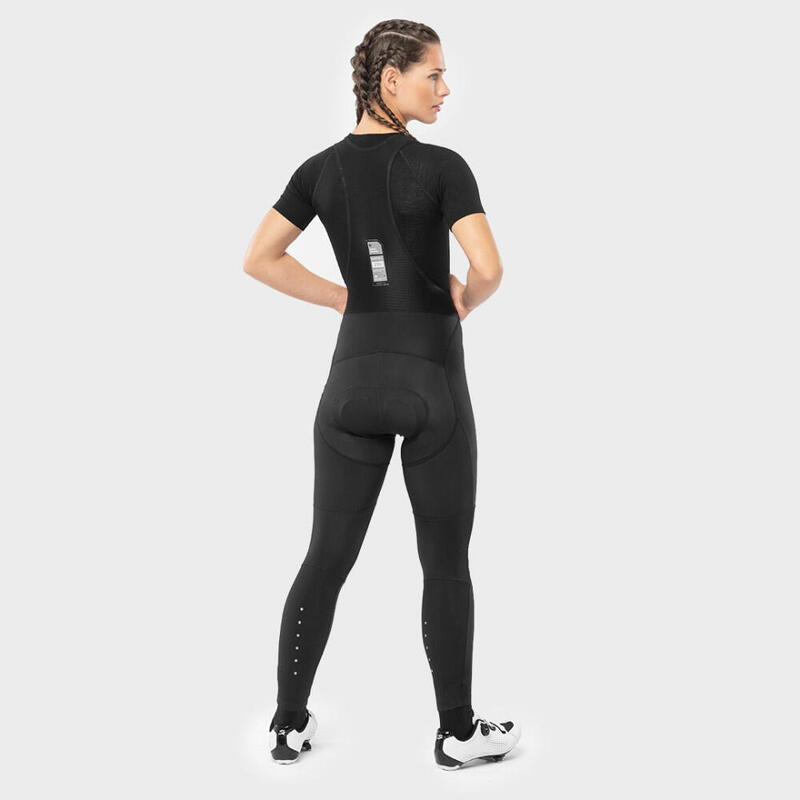 Culote largo ciclismo mujer SRX Pro Premier SIROKO Negro