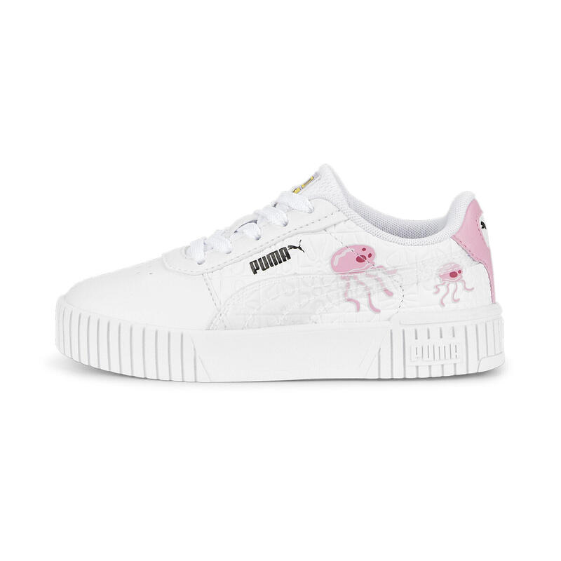 Carina 2.0 SpongeBob sneakers voor kinderen PUMA White Prism Pink Black