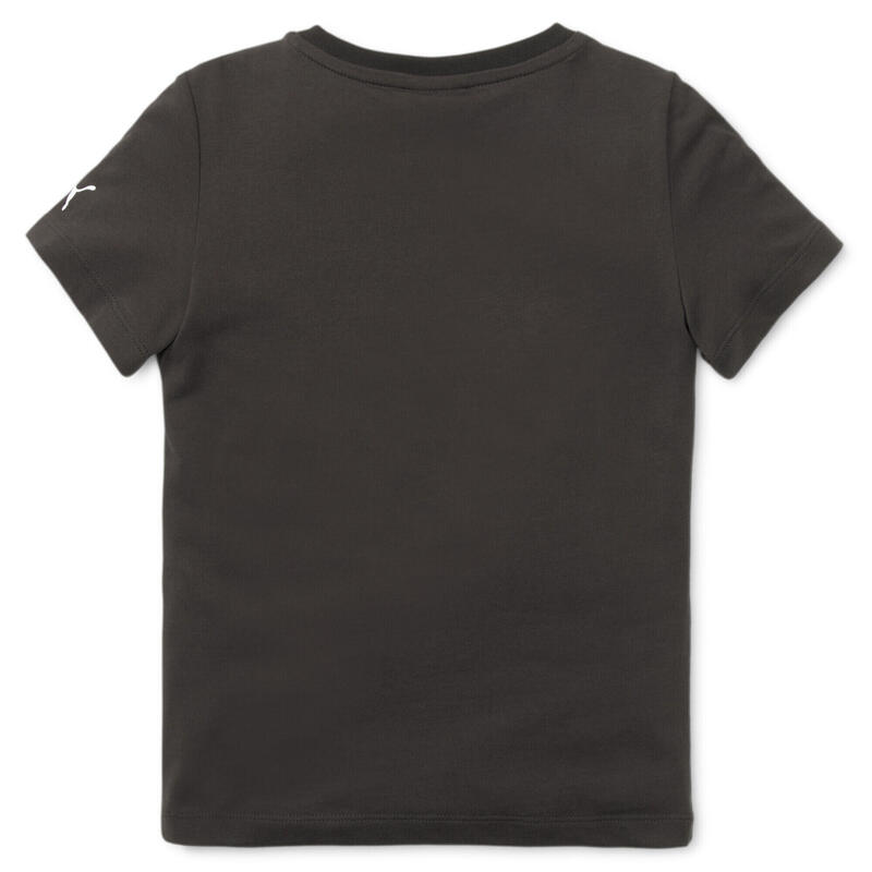 Camiseta PUMA x BOB L'ÉPONGE com logotipo para crianças PUMA Preto