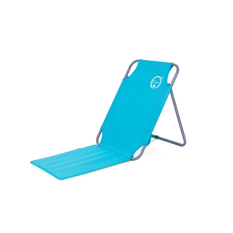 Chaise de plage pliable - Bleu turquoise