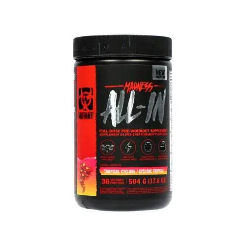 Mutant Mutant Madness All In (36 serv) Tropical Cyclone - Pre-Workout