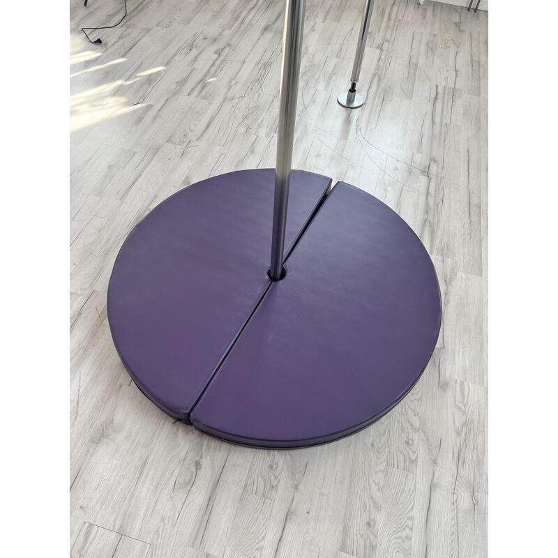 Matelas de pole dance rond, diamètre 120 cm, épaisseur 10 cm