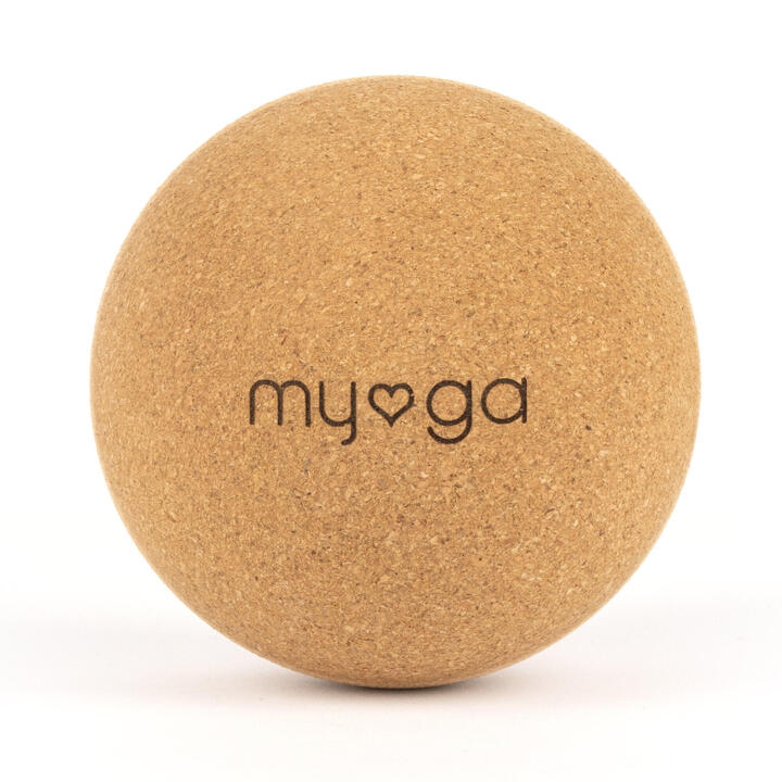 Myga Cork Massage Ball 10cm MYGA Decathlon