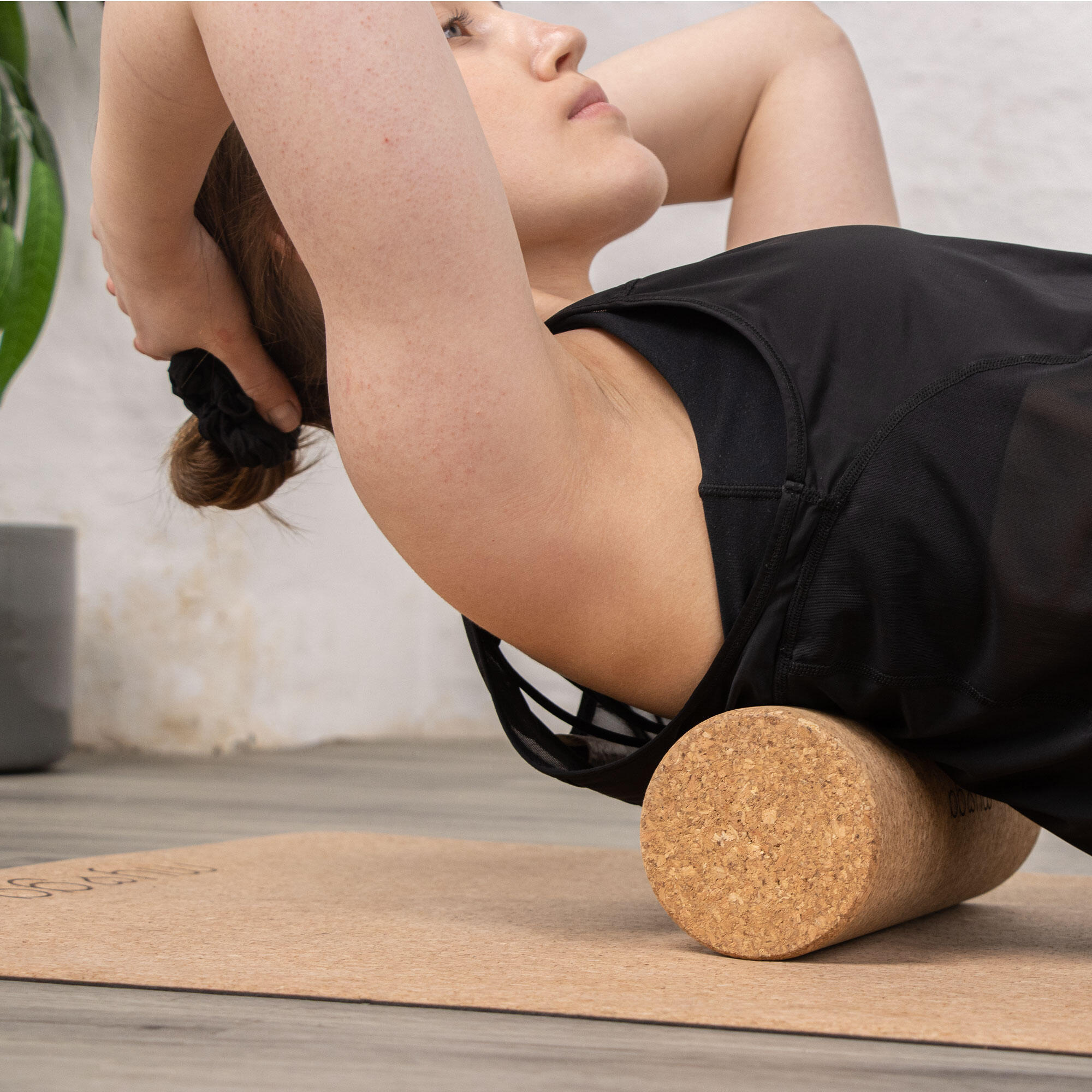 Myga Cork Massage Roller 10 X 30cm 3/8