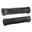 AG-1 SIGNATURE V2.1 BICYCLE LOCK ON GRIPS - BLACK/SILVER