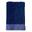 Toalla de terciopelo liso Shady azul marino  90x160 370g/m²