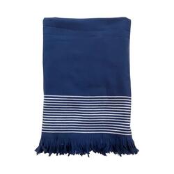 Paski Navy badstof gevoerde handdoek 90x170 300g/m²