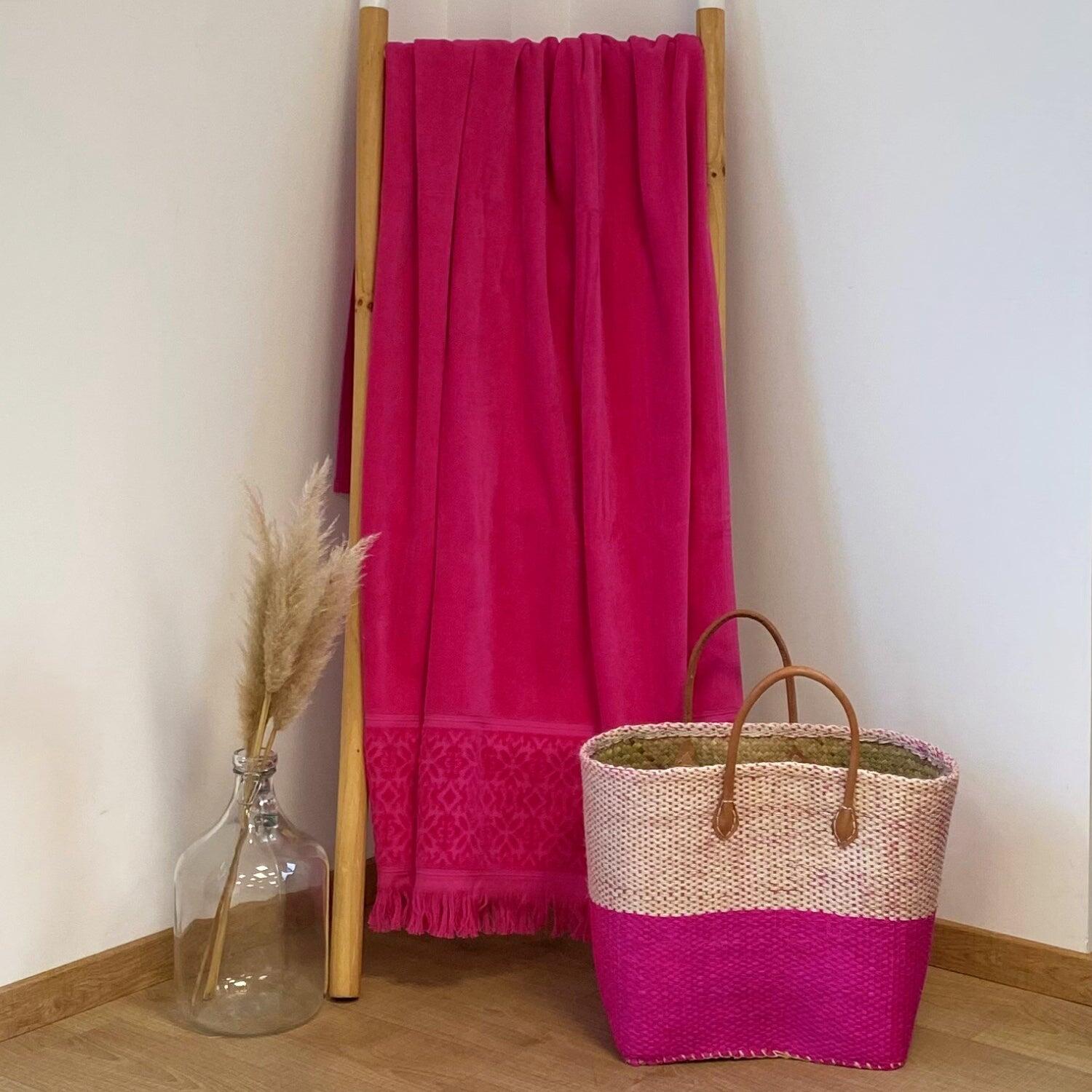 Asciugamano da bagno - Romance Fuchsia - 90x170 cm - 460 g/m² 2/4