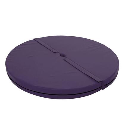 Matelas de pole dance rond, diamètre 120 cm, épaisseur 10 cm, rose