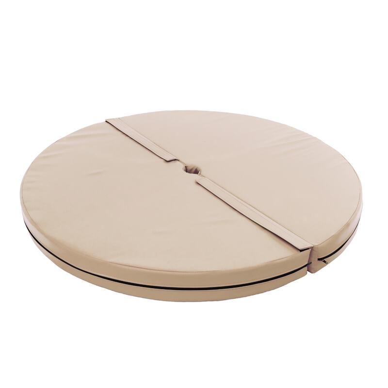 Matelas de pole dance rond, diamètre 120 cm, épaisseur 10 cm