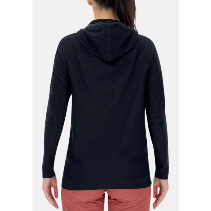 Uyn Woman Run Fit OW Hooded Full Zip Sports Sweatshirt