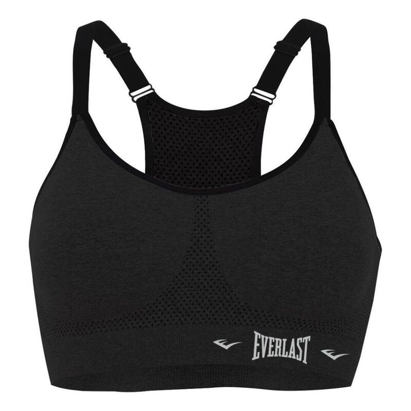 Sportmelltartó, Everlast, seamless, fekete