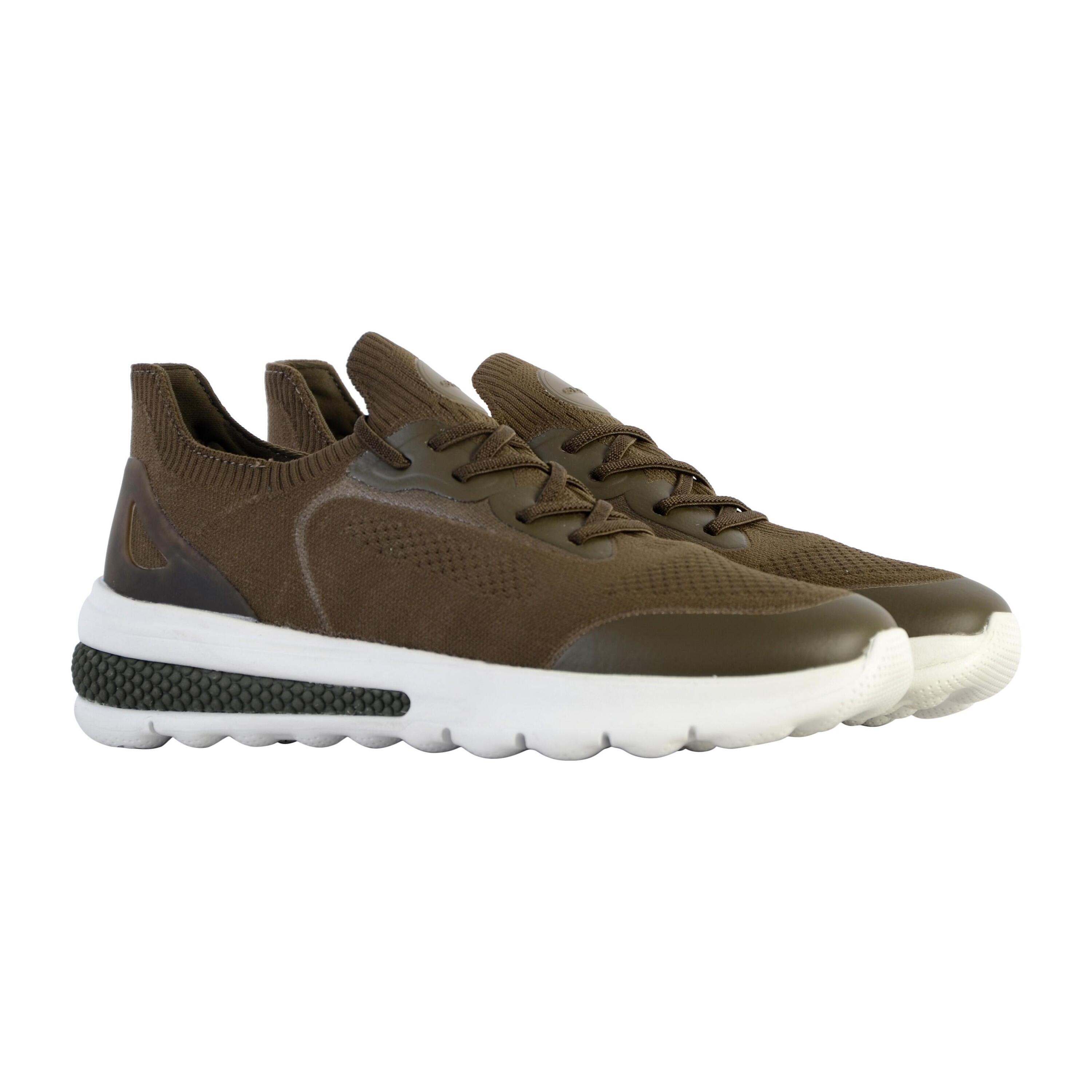 Geox U Spherica Actif A Herren Sneaker U35BAA Grün 3/7