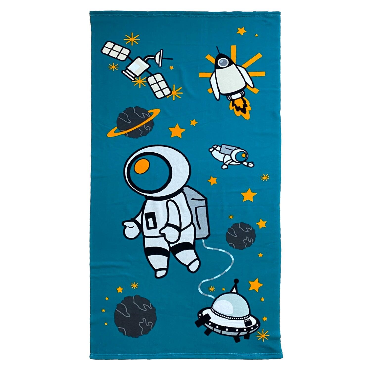 LE COMPTOIR DE LA PLAGE Mikrofaser-Handtuch Kind Galactic