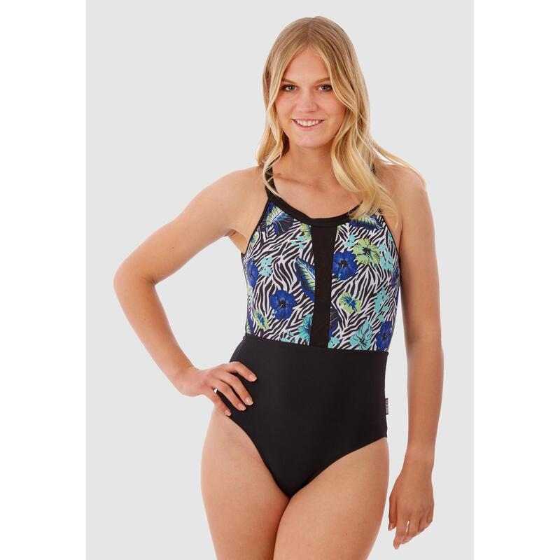 BECO the world of aquasports Beach Babe Suit Badeanzug wild flower