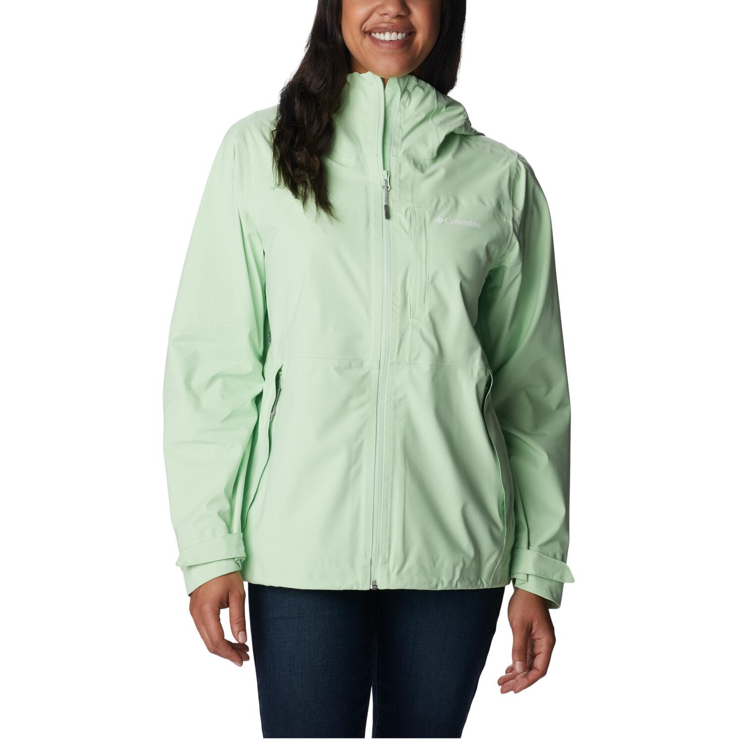 Columbia - Veste Universel Femmes Columbia Amplidry Waterproof Shell - Veste - Vert - 40 M - Decathlon