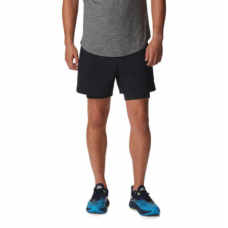 Sportshorts M Endless Trail 2in1 Short Herren - Schwarz