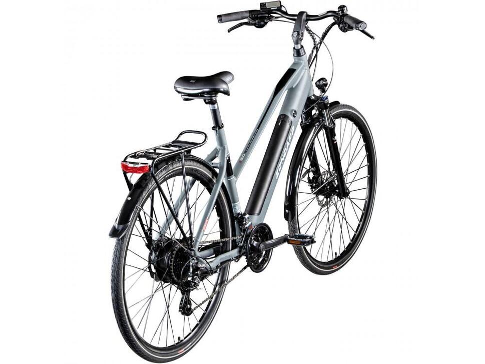 Rower elektryczny Zundapp trekkingowy szary rama 19,5 cala