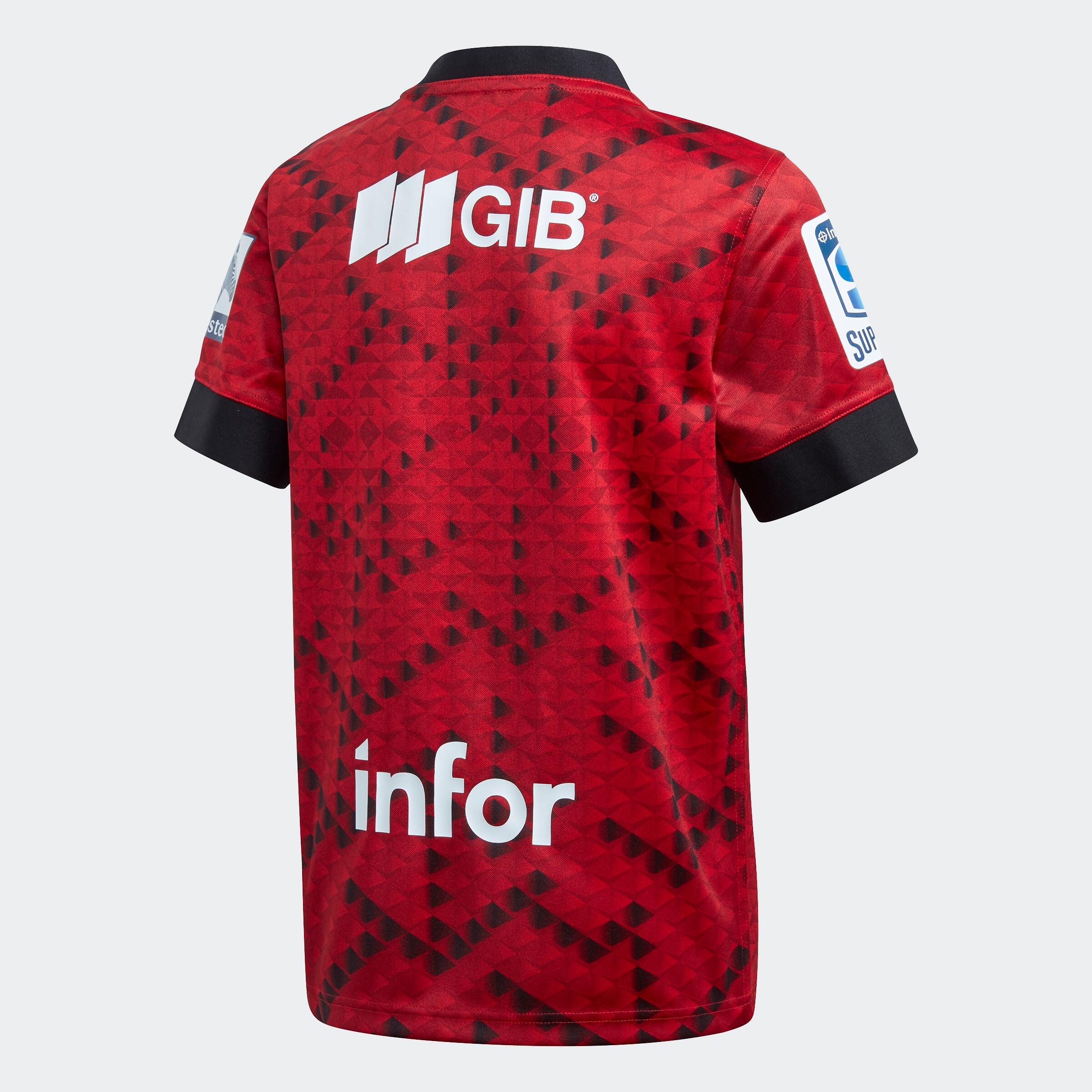 Crusaders Kids Home Rugby Shirt 2/4