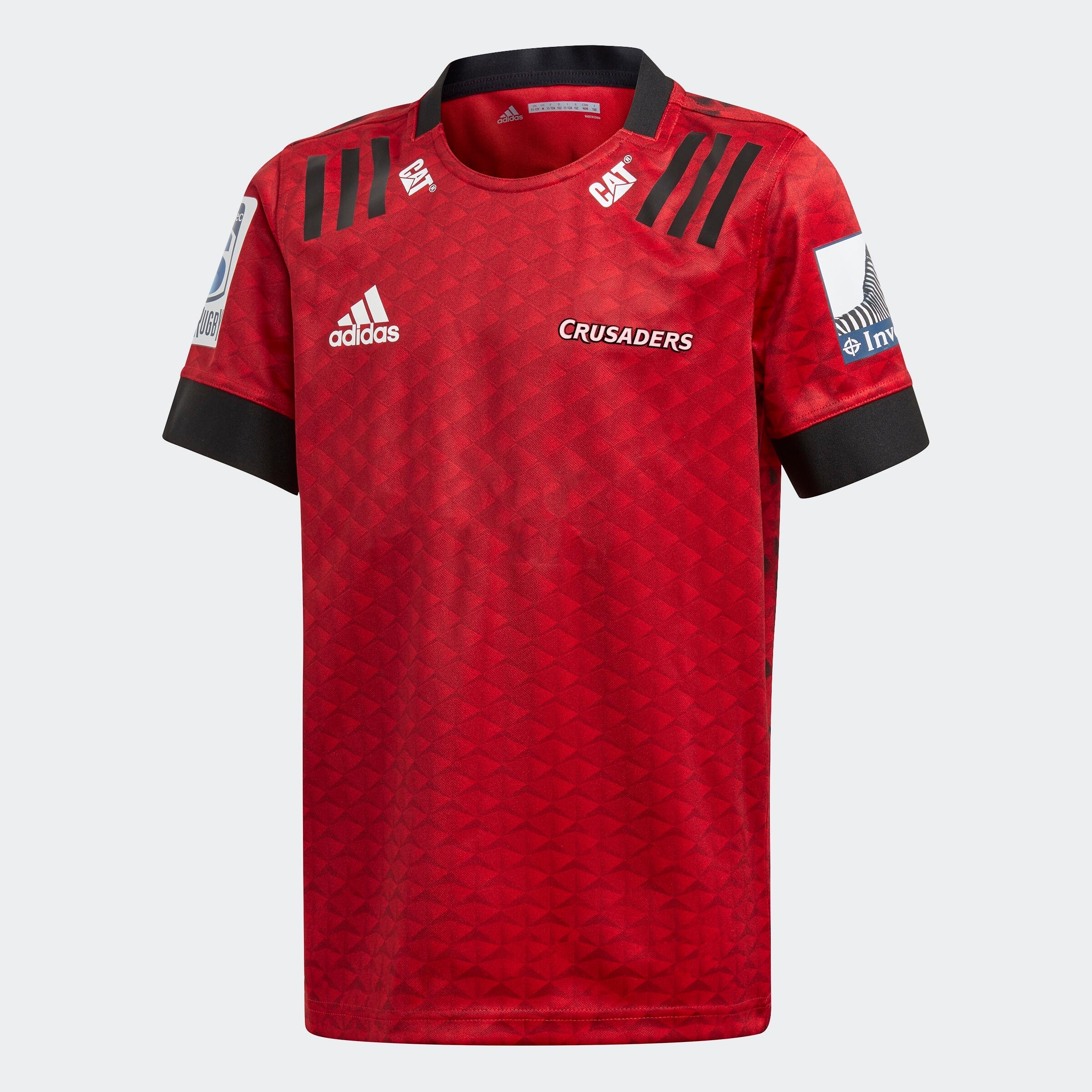 Crusaders Kids Home Rugby Shirt ADIDAS | Decathlon
