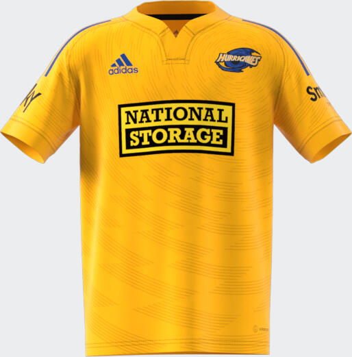 Kids Hurricanes Home Rugby Shirt 4/4